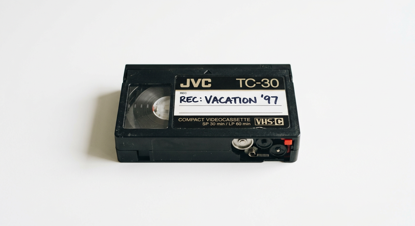 Materiały z kamer VHS-C